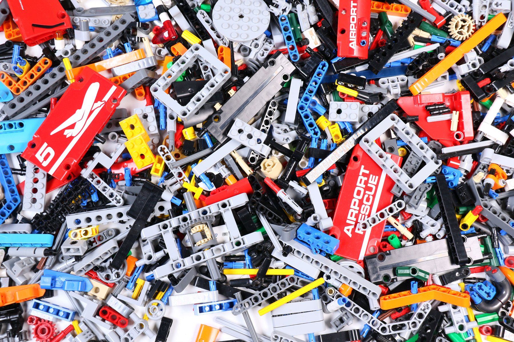 Lego Kit di costruzioni: 1.5 kg überwiegend Technikteile – Usato da Hettlingen venduto da Scholi99 1