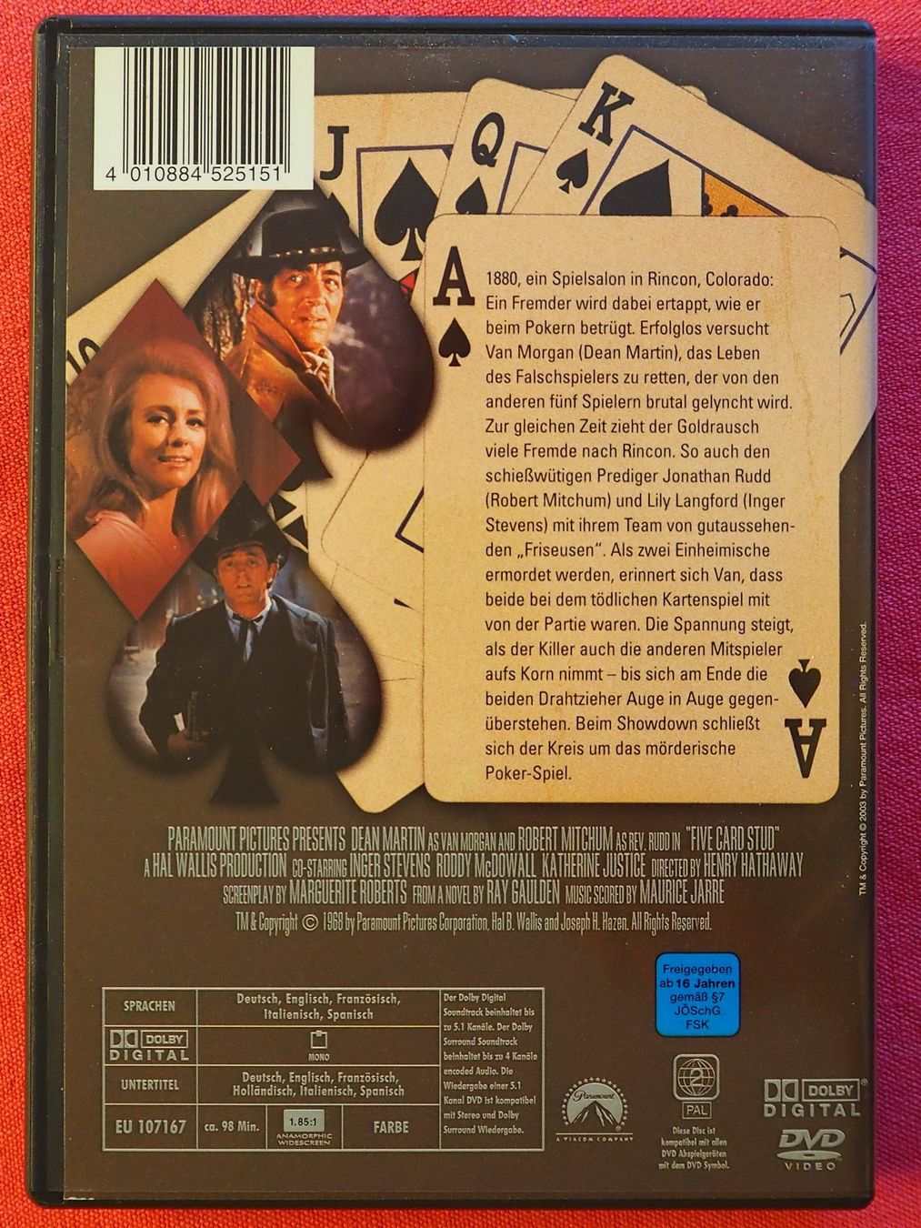 Tutti i DVDs: Todfeinde / Dean Martin / Robert Mitchum – Usato da Chur venduto da dluli 1
