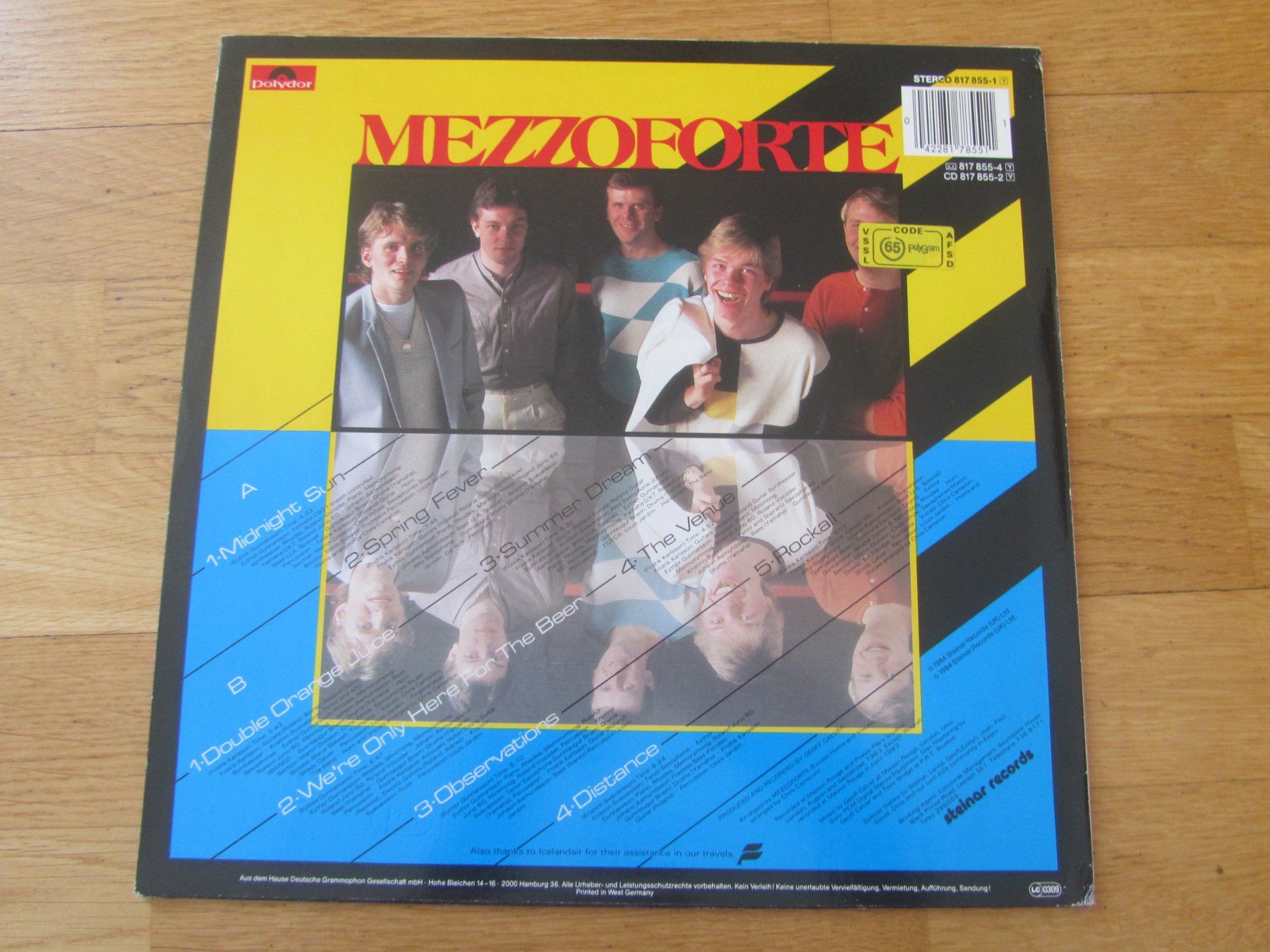 Dischi in vinile: Mezzoforte Observations LP Vinyl 1982 – Usato da Seengen venduto da mikelele 3