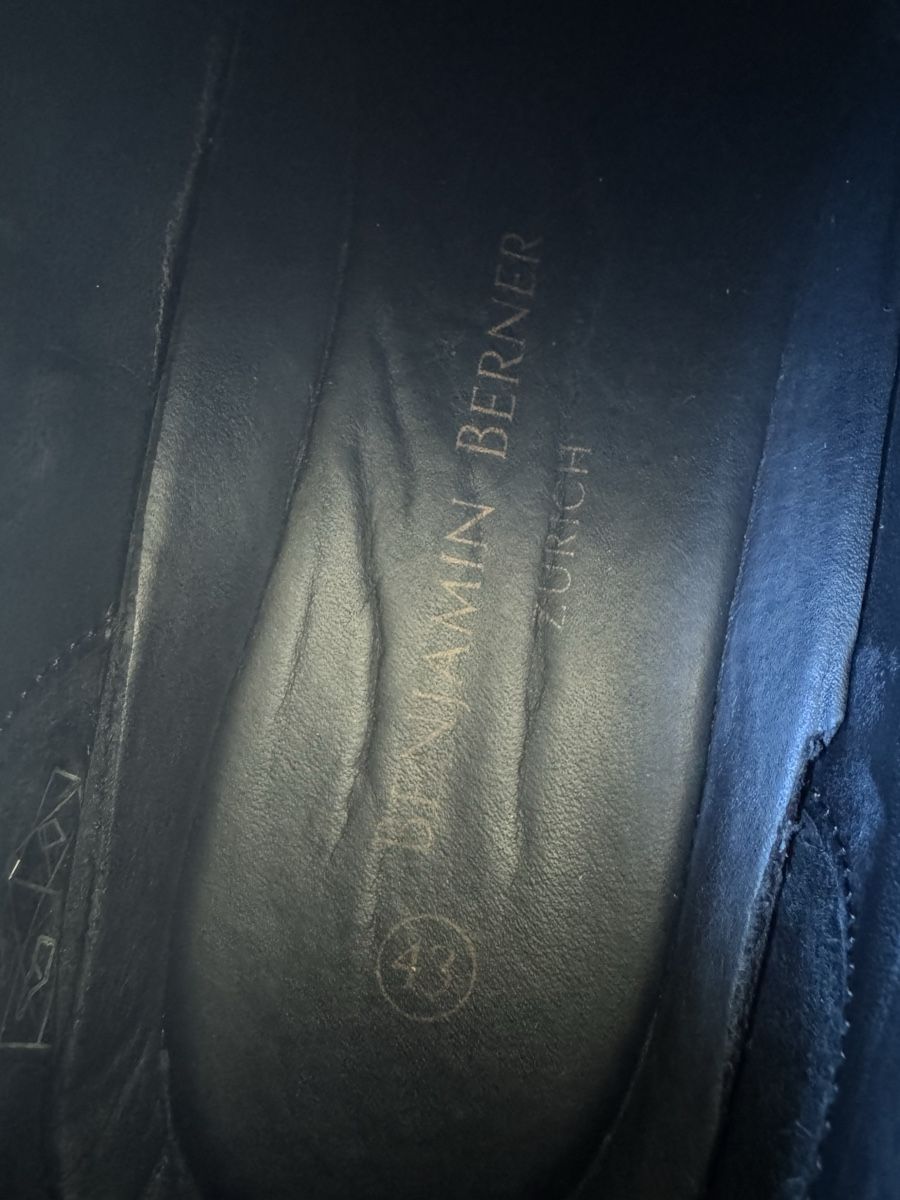 Herrenschuhe: Benjamin Berner Hector Noir Python T.43 – Gebraucht aus Dorénaz von tia_6z2d 3