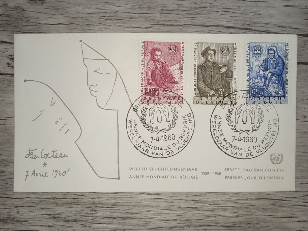 TR4 Enveloppe + Timbre Belgique 1960 | Acheter sur Ricardo