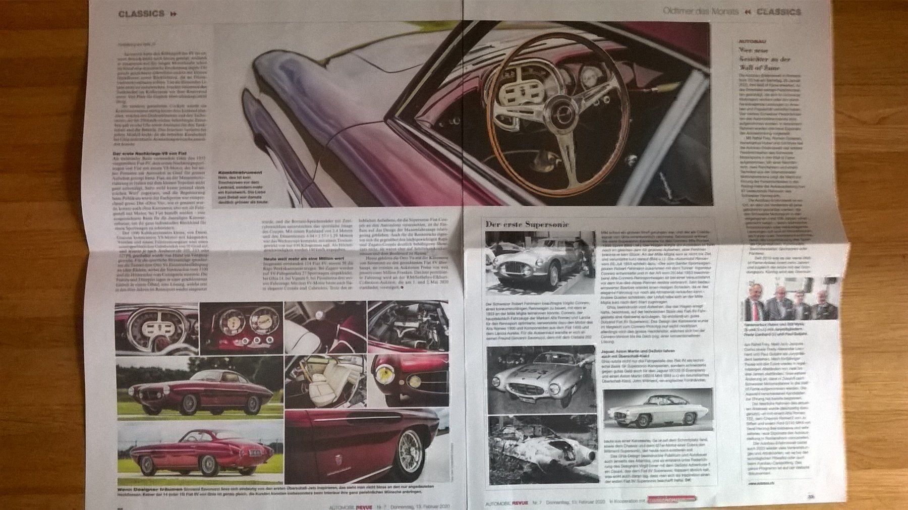 Voitures modèles: Classic FIAT 8V Supersonic – D'occasion à Bern par micky031 1