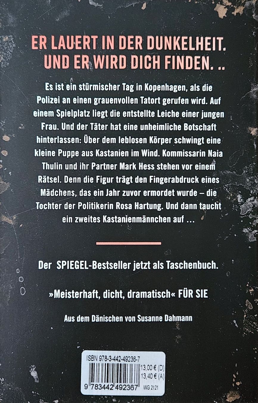 Bücher: Soren Sveistrup - Der Kastanienmann – Gebraucht aus Hinwil von brucha01 1
