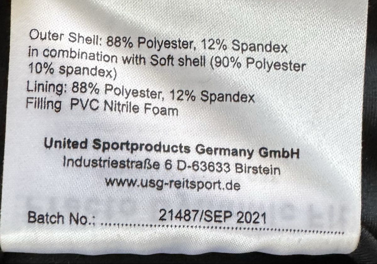 Protezioni & Imbottiture: USG Precto Dynamic Fit Reitweste, Grösse 5XS – Usato da Wilen b. Wollerau venduto da 007simon 4