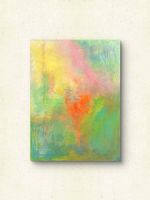 Original Abstract Painting canvas multicolor