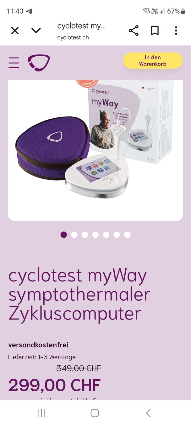 Altro per la casa: Cyclotest myway – Nuovo (secondo la descrizione) da Ostermundigen venduto da ori_6xkv