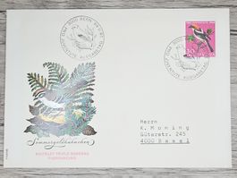 CL02 Enveloppe + Timbre Suisse 1968