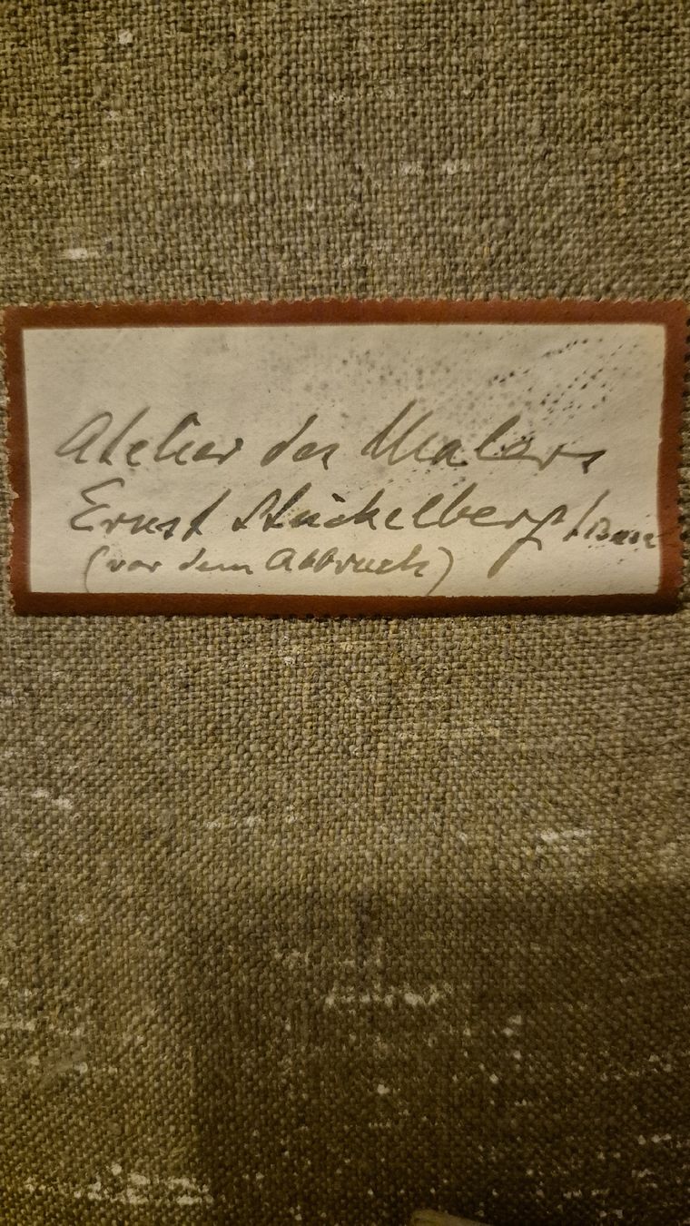 Dipinti: Paula Häberlin Oelbild um 1905 – Usato da Basel venduto da Happy3210 3