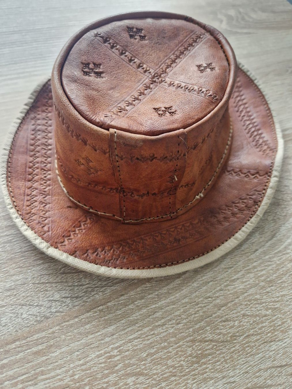 Hüte, Mützen & Caps: Echtleder Cowboyhut – Gebraucht aus Rebstein von Ajs_Toy_Palast_1 2