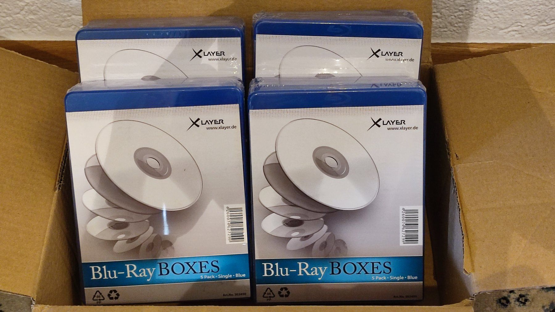 Tutti i DVDs: 20 Bluray Hüllen neu – Nuovo e nell'imballaggio originale da Ruggell venduto da Martefilm