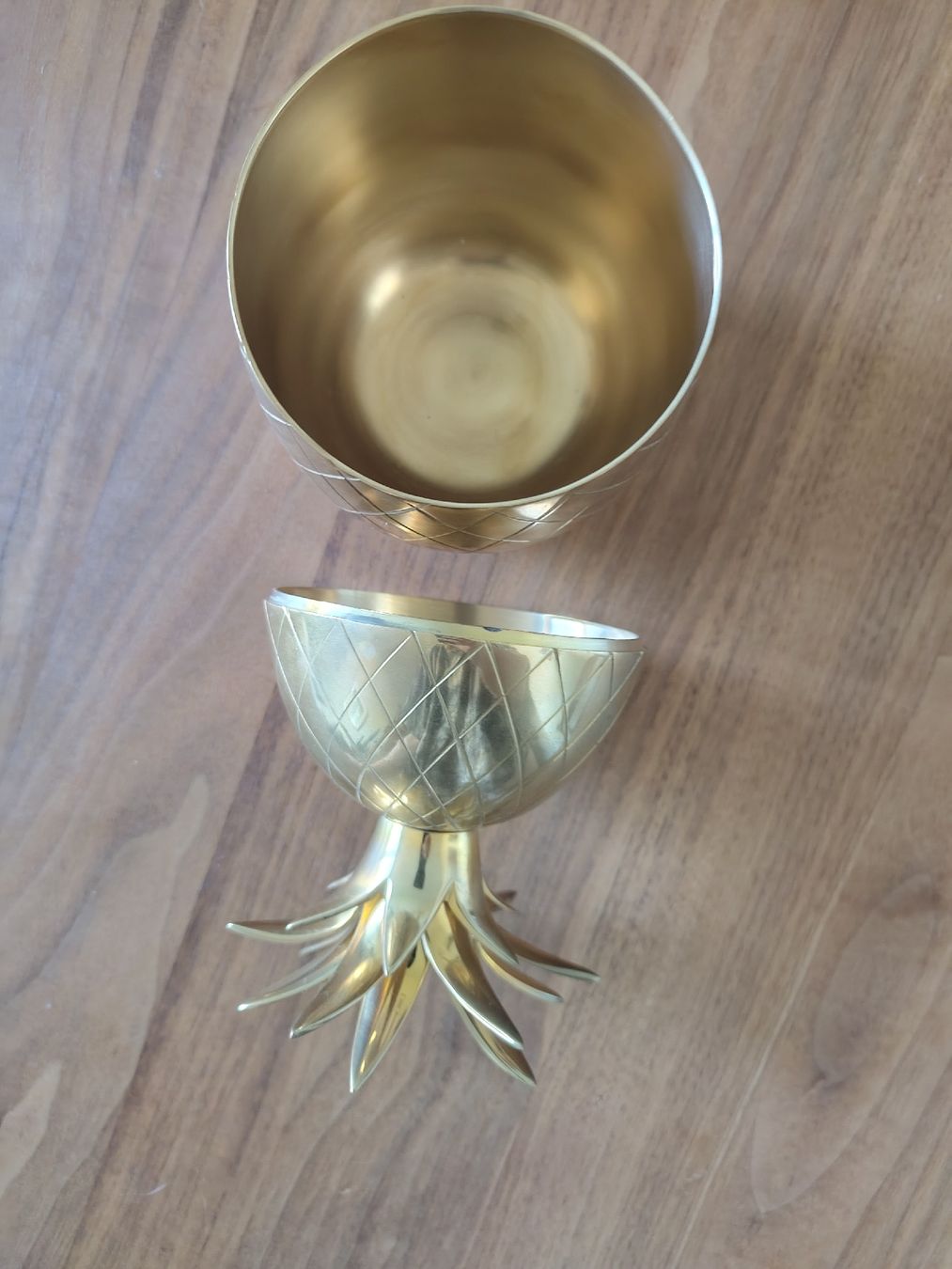 Alle Dekorationen: Messing Ananas Gold Deko – Gebraucht aus Zürich von betzec 2