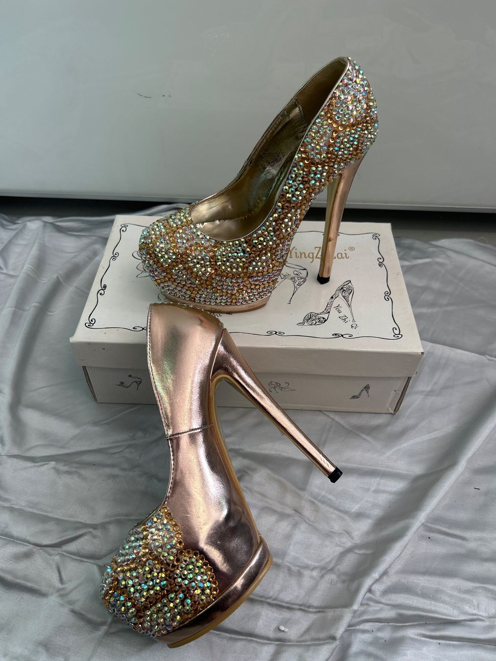 Damenschuhe: High Heels Pumps Gr 34 Neu – Neu und originalverpackt aus Regensdorf von Spyke55