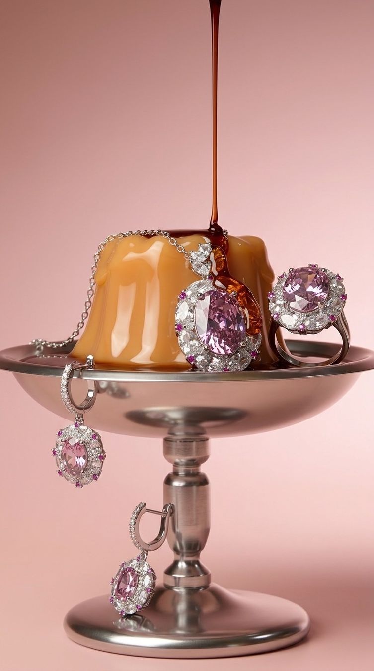 Sonstiger Schmuck: Parure de bijoux Rosé Impérial – Neu und originalverpackt aus St-Maurice von Sandrinette123 1