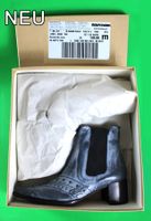 35 -- Stiefeletten blau/grau   Ackermann   NEU !