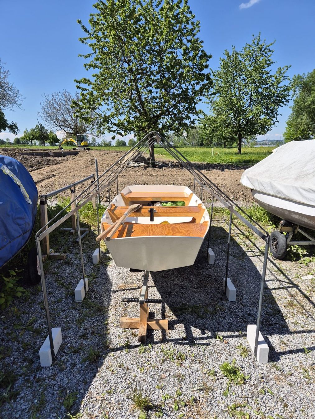 Unterstände: Abdeckung/Unterstand Boot – Gebraucht aus Uster von PrinzLHP