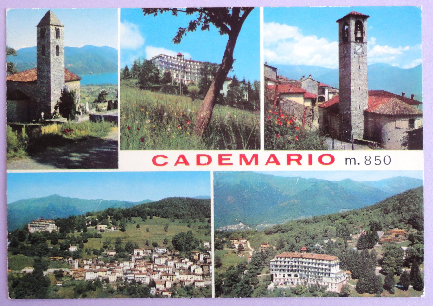 Cartoline postali: Cademario 850 m – Difettoso da Fétigny venduto da Billy2miny