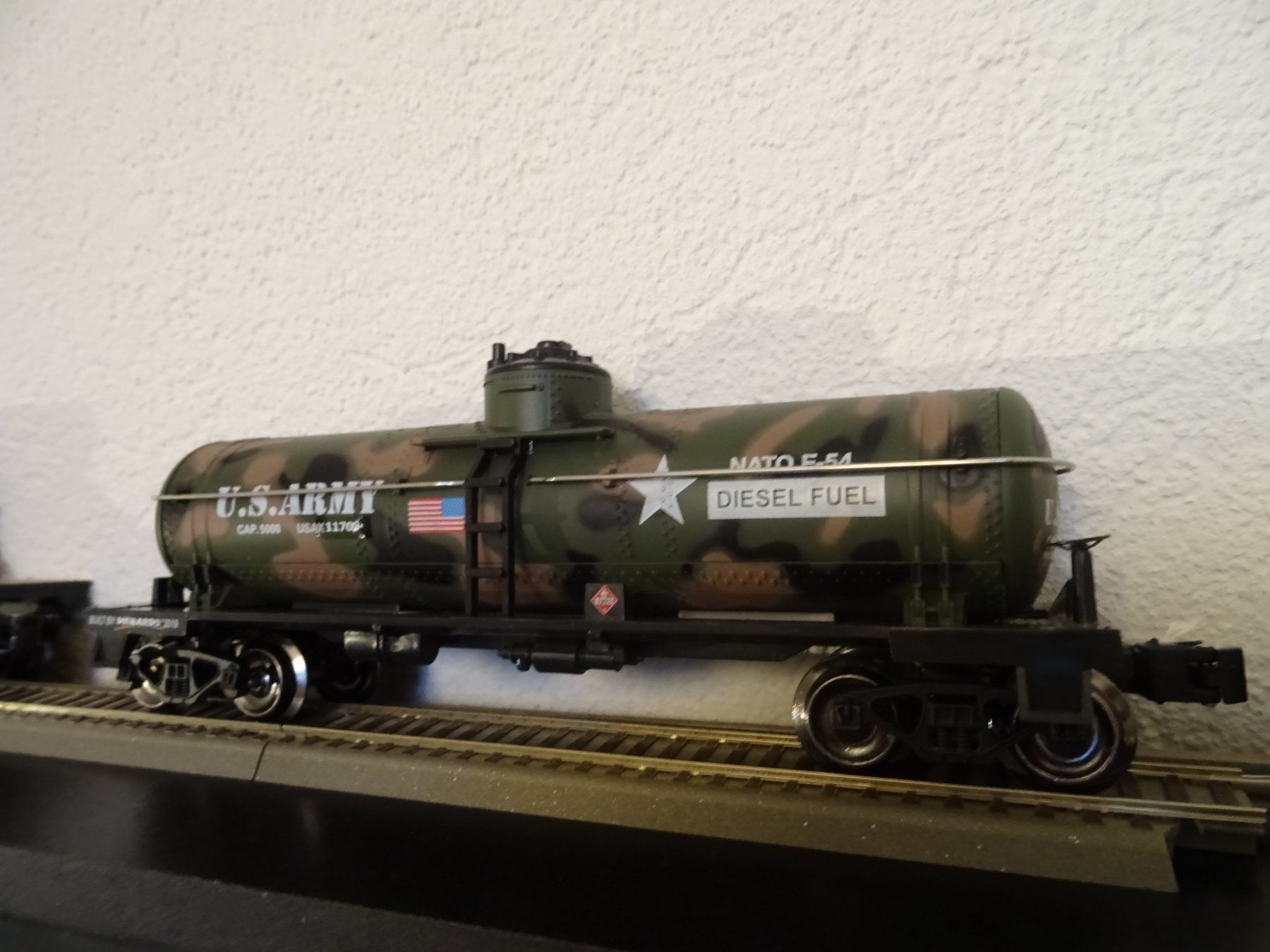 Modellini di ferrovie: US Tankwagen Spur 0 – Nuovo e nell'imballaggio originale da Hirschthal venduto da Legov 2