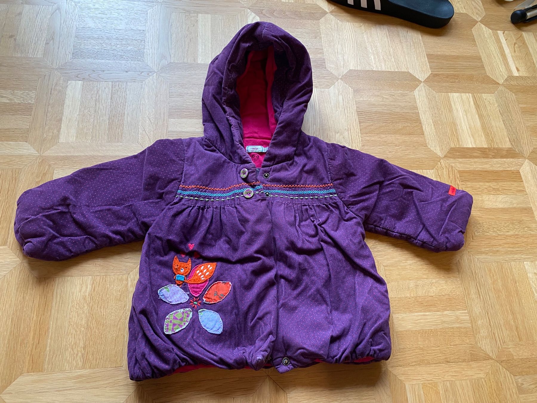 Giacche & Cappotti: Violette Übergangsjacke Gr. 80 – Usato da Vilters venduto da Zwaergli13