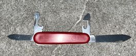 Victorinox Offiziersmesser – Vintage, 4‑teilig, ca. 1977