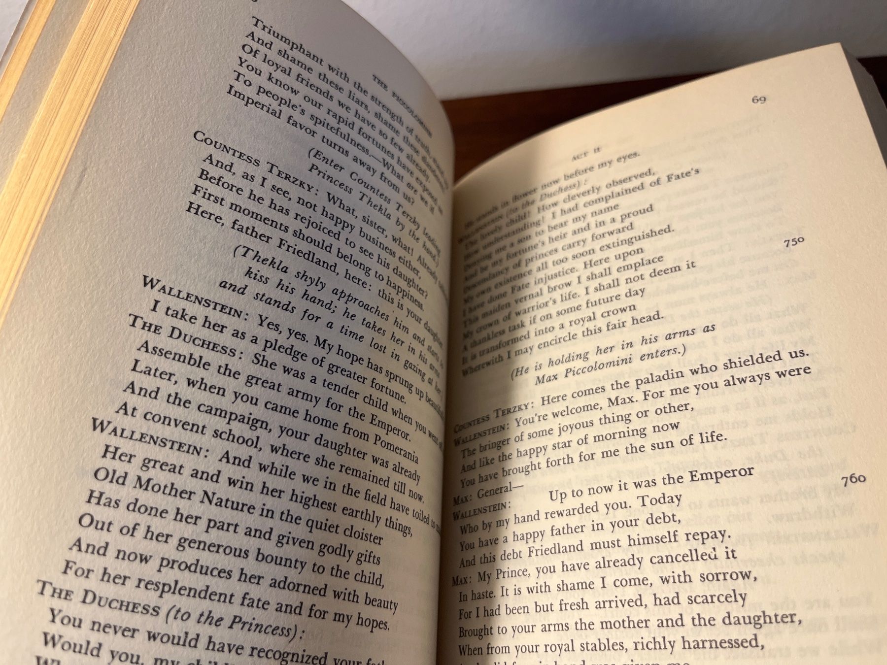 Libri: Buch - Wallenstein, Schiller, English – Usato da Luzern venduto da Jiggy_8898 7