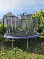 Trampolin mit Sicherheitsnetz gebraucht guter Zustand