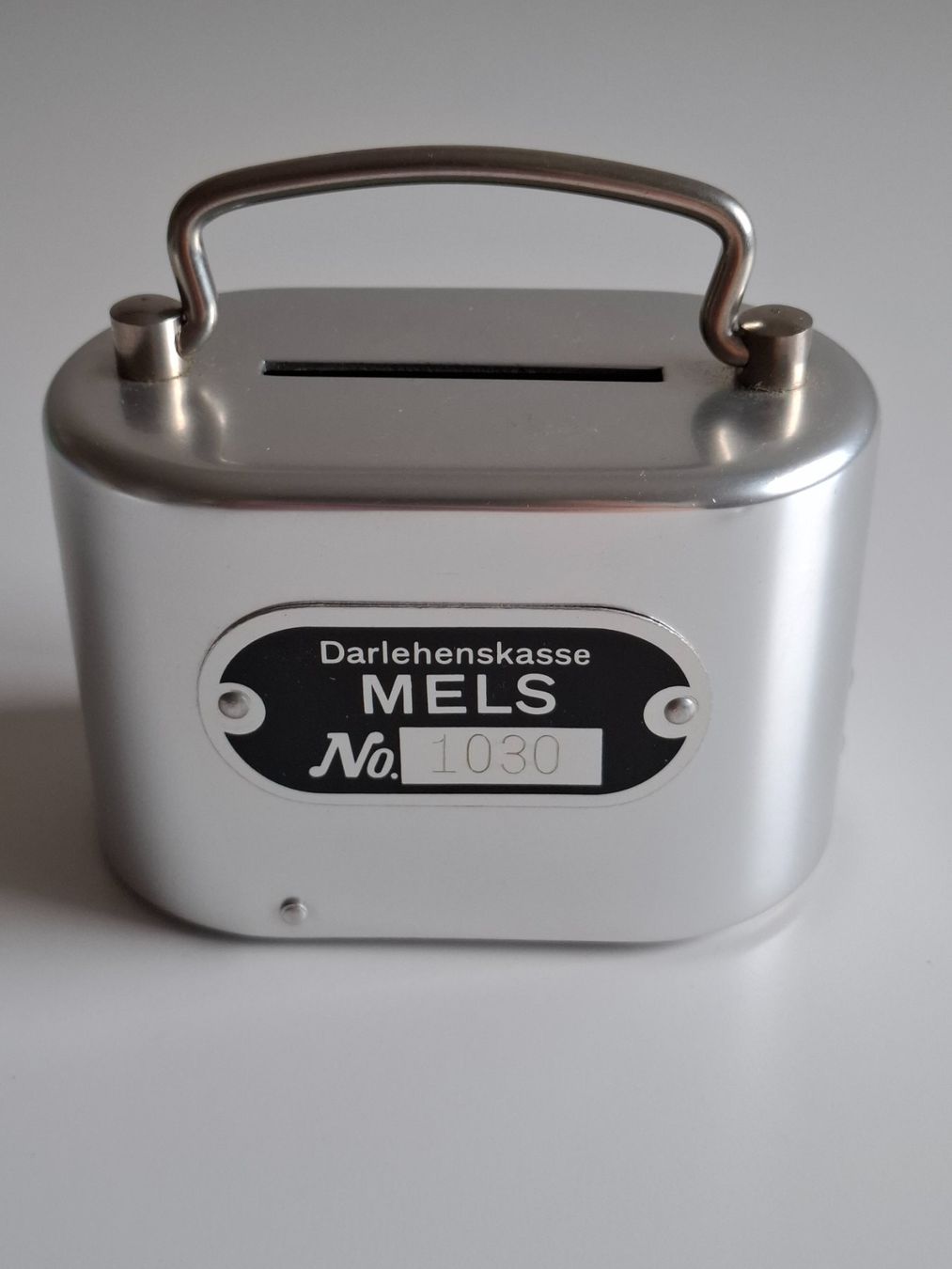 Salvadanai: Vintage Sparkässeli Darlehenskasse MELS. – Usato da Schaffhausen venduto da R_Muzh 7