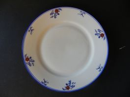 Uralter Dessertteller Langenthal 1928 - intensive Farben
