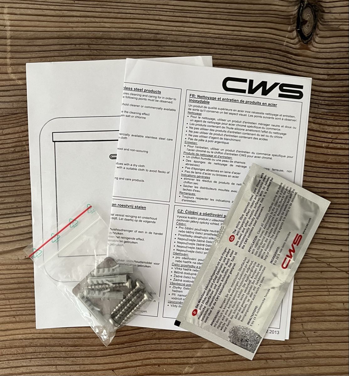 Cws Cestini per rifiuti: CWS Hygiene Box 6L Edelstahl  – Nuovo e nell'imballaggio originale da St. Moritz venduto da Oberengadin 3