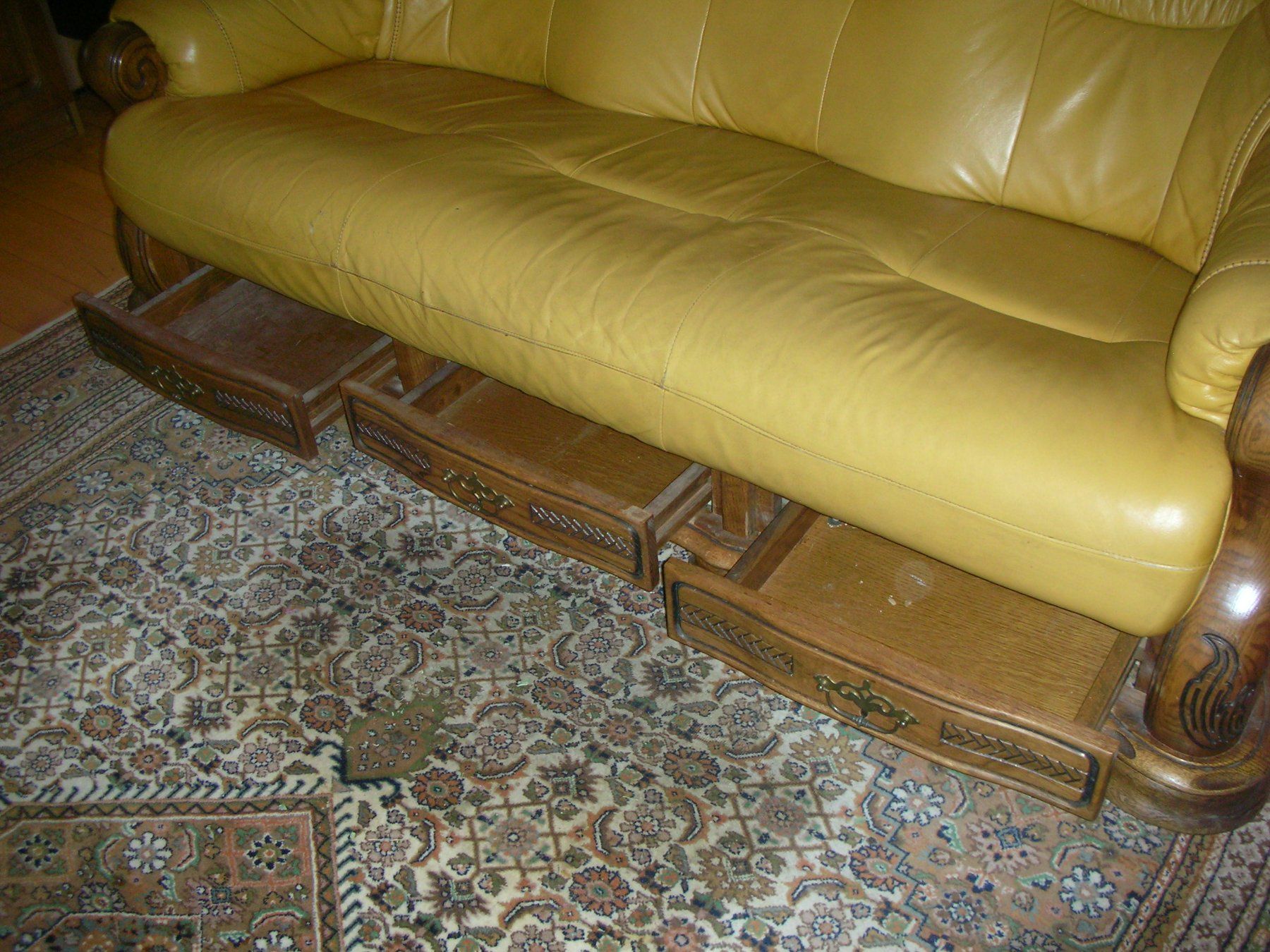 Sofas: Ledersitzgruppe inkl. 2 Relaxsessel – D'occasion à Rheinfelden par Javea4 2
