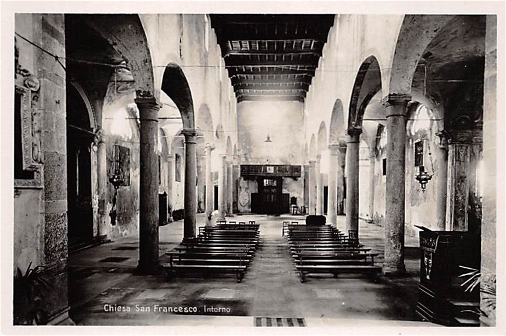 Cartoline postali: Locarno, Chiesa San Francesco – Usato da Ottikon b.Kemptth. venduto da Neptun1974