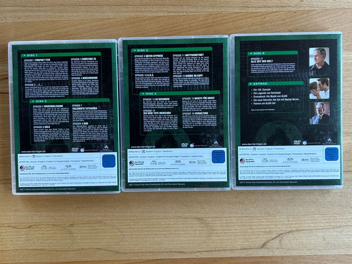 Tutti i DVDs: ALIAS Die komplette 5. Staffel – Usato da Grosswangen venduto da che_gr 1
