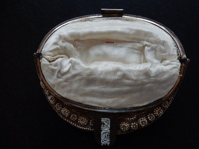 Taschen für Damen: Antike Perlen Abendtasche, Handarbeit, ca. 100jährig – Gebraucht aus Oberägeri von baerghuus 6