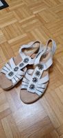 Weisse Sommer Sandalen, Gr. 41, selten getragen, Top!