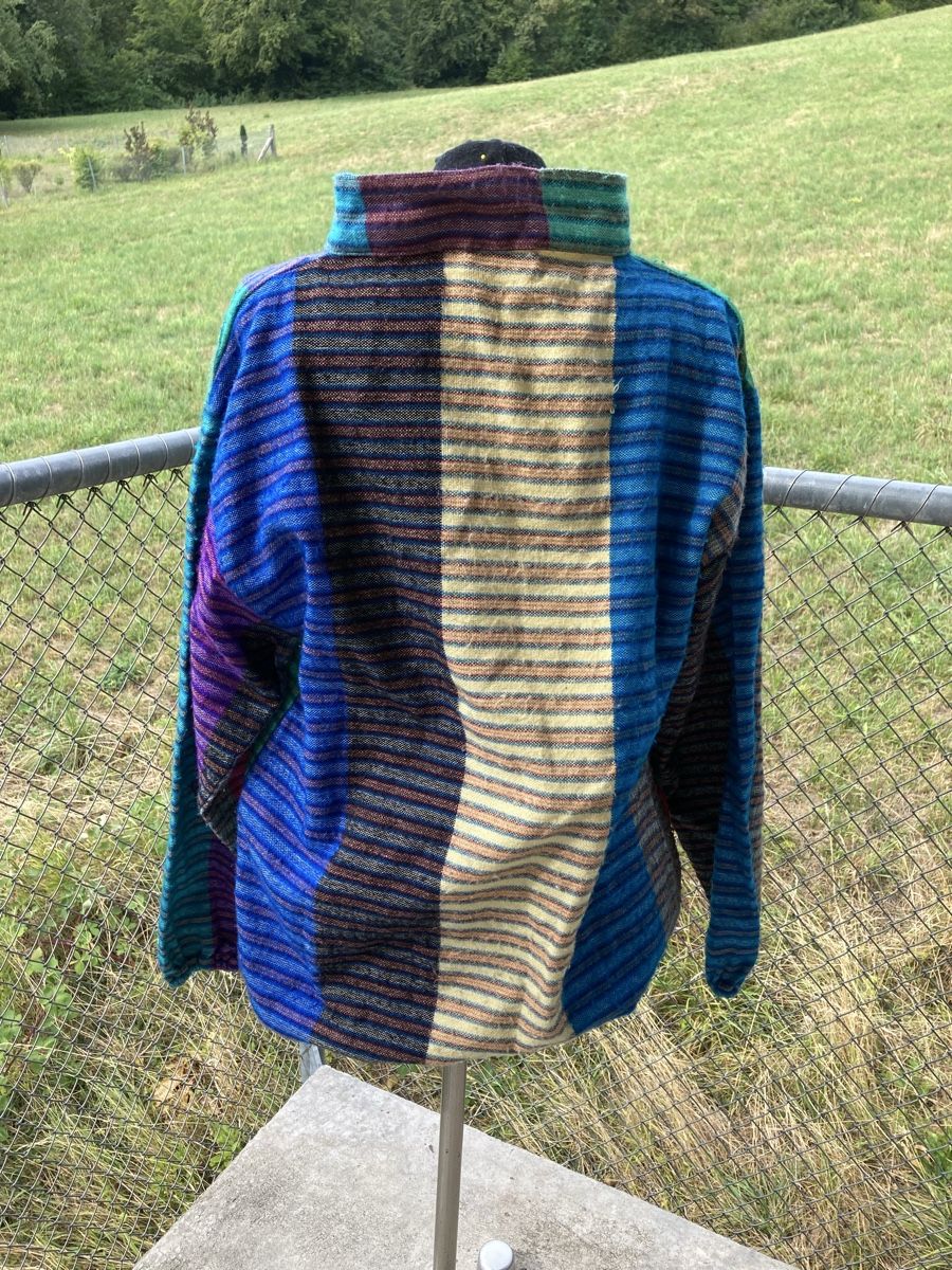 Pulls & Sweat-shirts: Vintage 90s Patchwork Baja Pullover, Kalifornien 1992 – D'occasion à Zürich par siljona 1