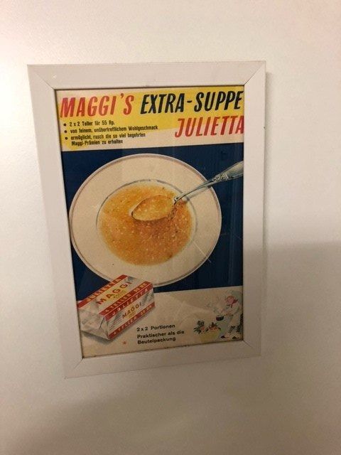 Posters & Illustrations: MAGGI EXRA SUPPE BILD MIT RAMEN 1952 – D'occasion à Ostermundigen par wini63