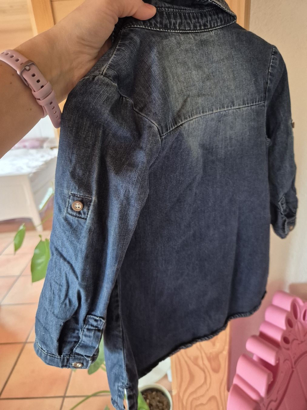 Manor Vestiti & Gonne: Wunderschöne Jeansbluse/Jeanskleid 86 – Nuovo (secondo la descrizione) da Wynigen venduto da La_Talpa 4