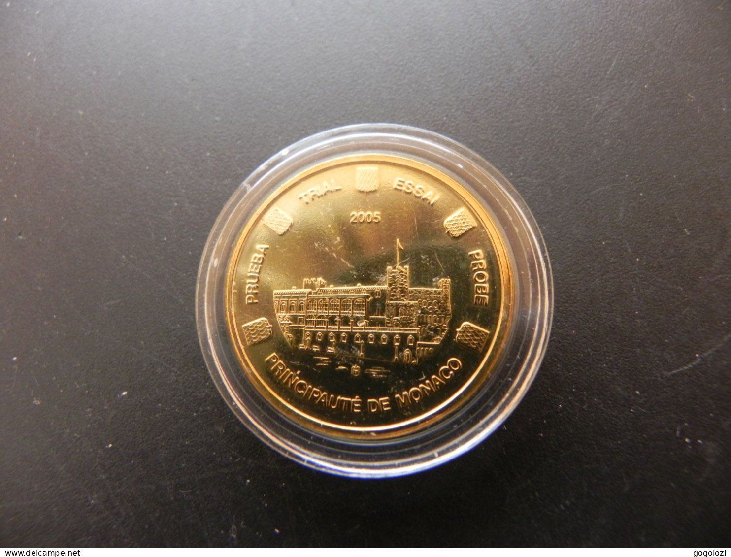Medaglie: Medaille Probe Monaco 10 Cents 2005 – Usato da Biel/Bienne venduto da Gogolozi