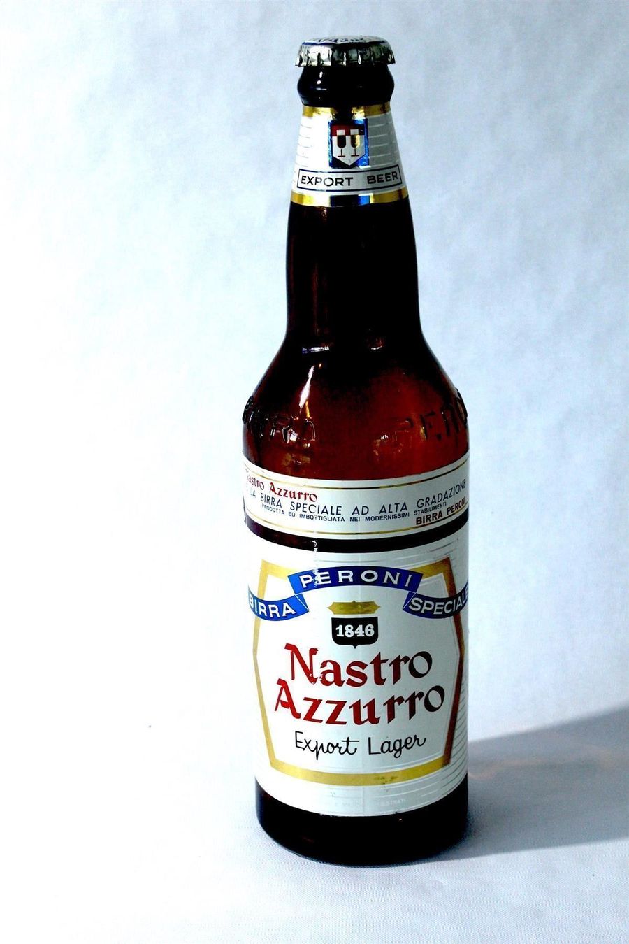 Bicchieri: Werbedeko: BIRRA PERONI - NASTRO AZZURRO – Usato da Bern venduto da kultiges