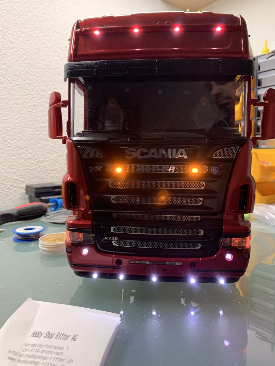 Scania Modellismo RC: Scania R730 1:14 Truck – Usato da Burgistein venduto da piero.85 2