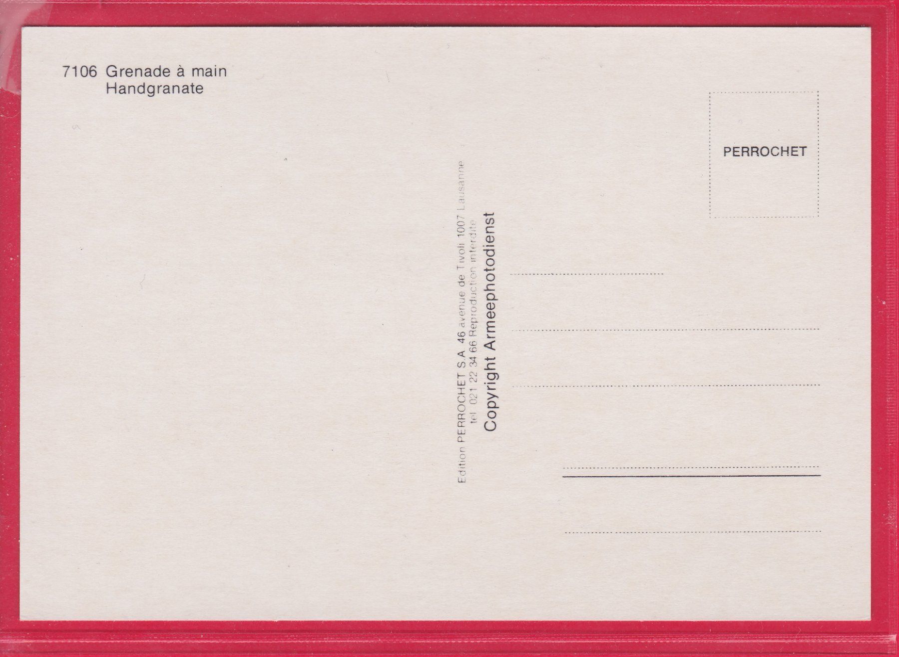 Cartoline postali: HANDGRANATEN-WURF – Usato da Oberrieden venduto da Gebirgsstelze 1