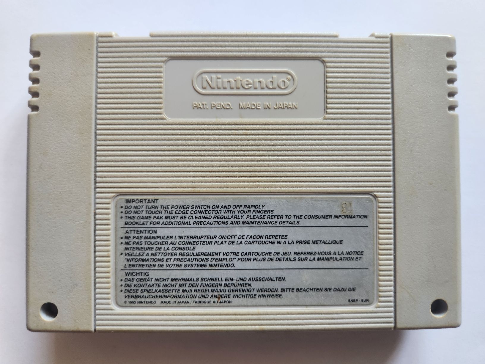 Nintendo Giochi: Legend  SNSP-6L-UKV – Usato da Territet venduto da Cenh 1