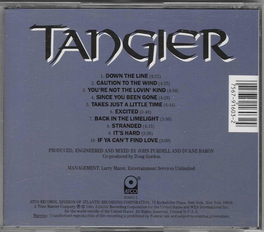 CDs: Tangier - Stranded, 1991 – Gebraucht aus Flims - Dorf von Stagediver 1