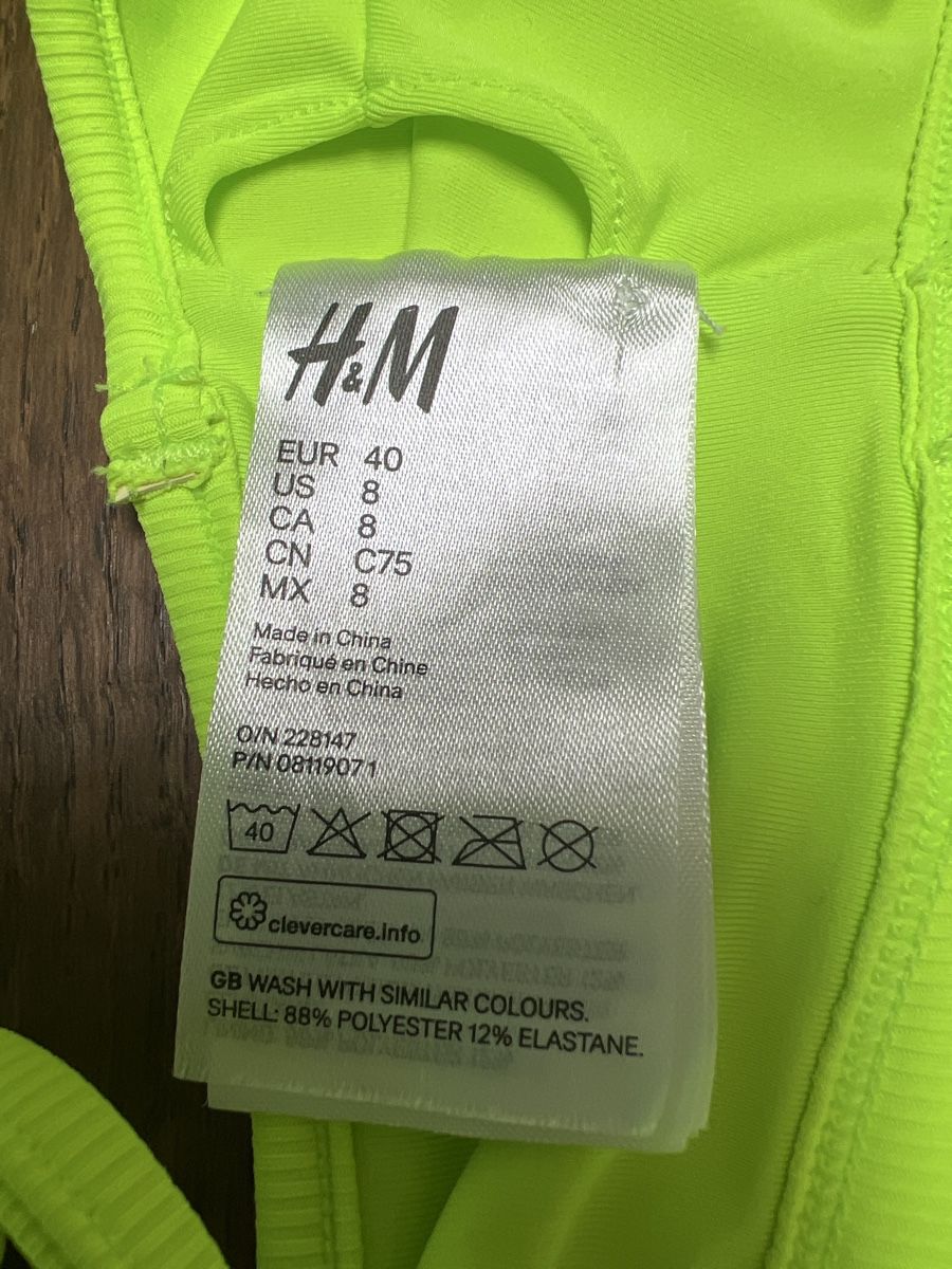 H&M Costumi da bagno & Bikini: Bikini Set Gr.38 Neon Grün – Usato da HORGEN venduto da vladibarca10 3