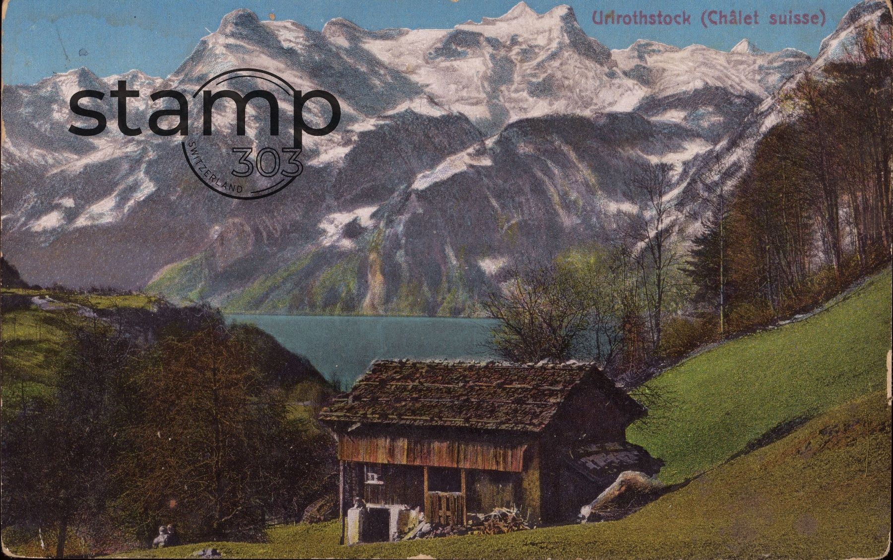 Ansichtskarten: AK Urirothstock – Gebraucht aus Eggersriet von stamp303