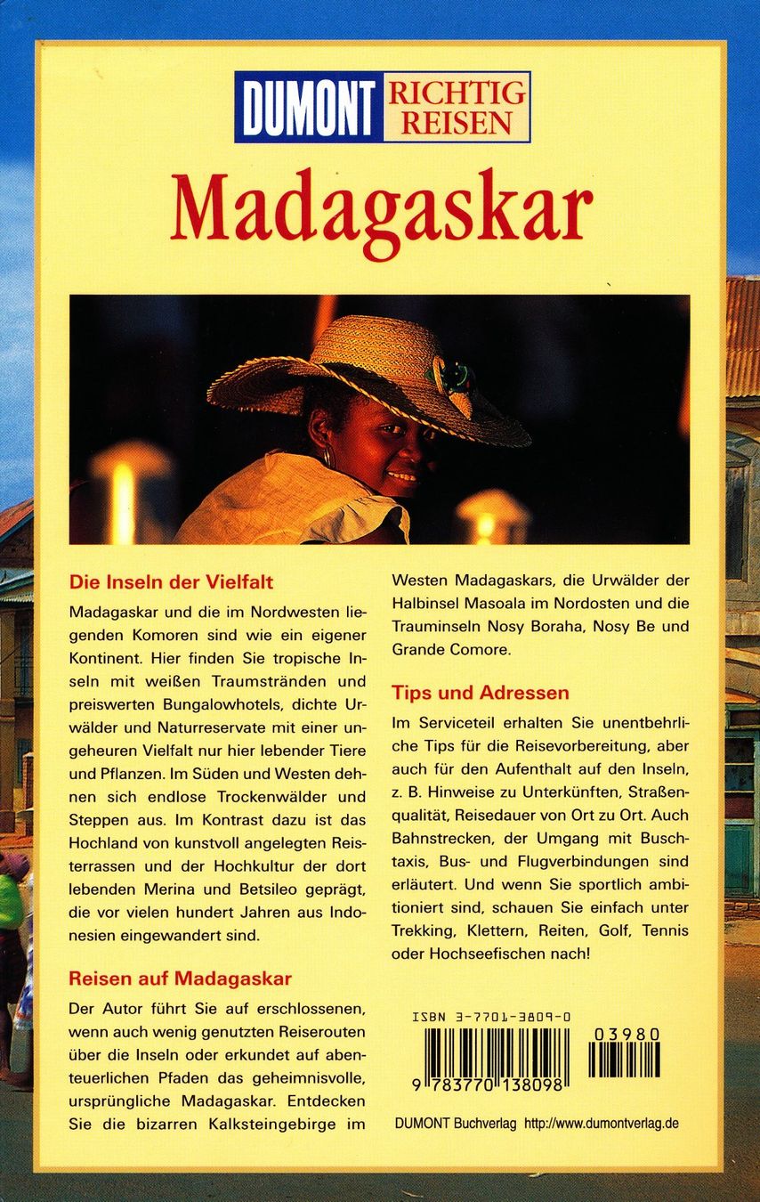Bücher: Dumont - Madagaskar – Gebraucht aus Lungern von AndreasKammer 8