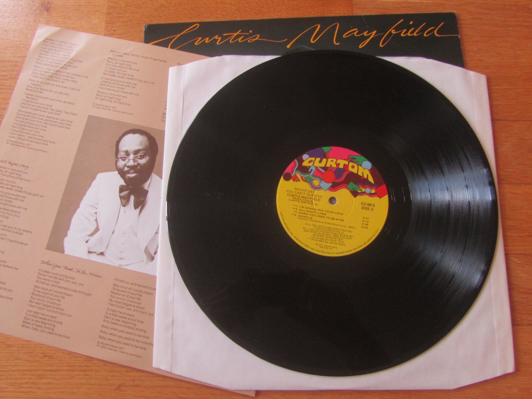 Schallplatten: Curtis Mayfield - "Heartbeat" - Seltene LP – Gebraucht aus Seengen von mikelele 2