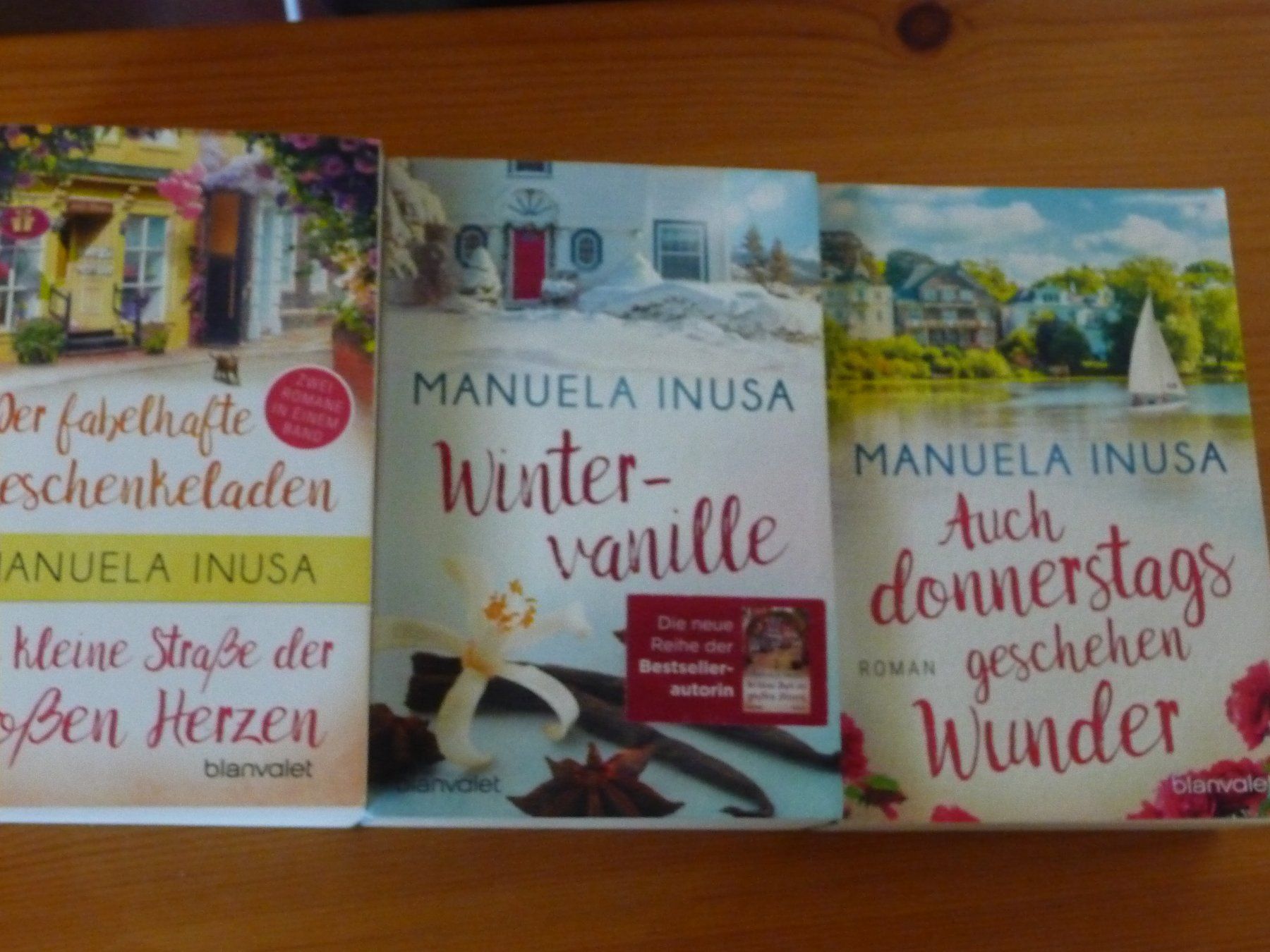 Libri: 3x Manuela Inusa Romane: Winter-vanille, Wunder, etc. – Usato da Kirchberg BE venduto da lavendel02 1