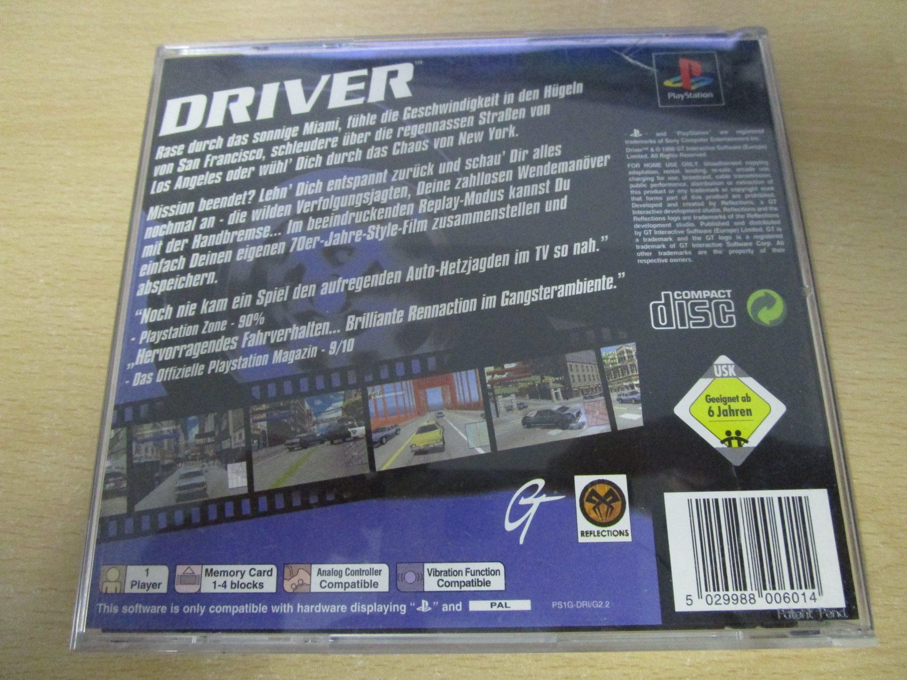 Sony Spiele: Driver 1 Playstation 1 PSX PS One – Gebraucht aus Goldau von agestuffer 1
