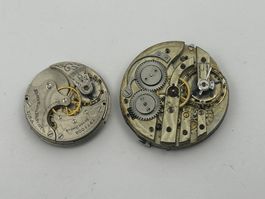2 Taschenuhr Werke Defekt