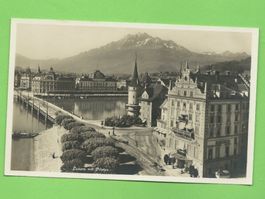 Luzern  mit Pilatus